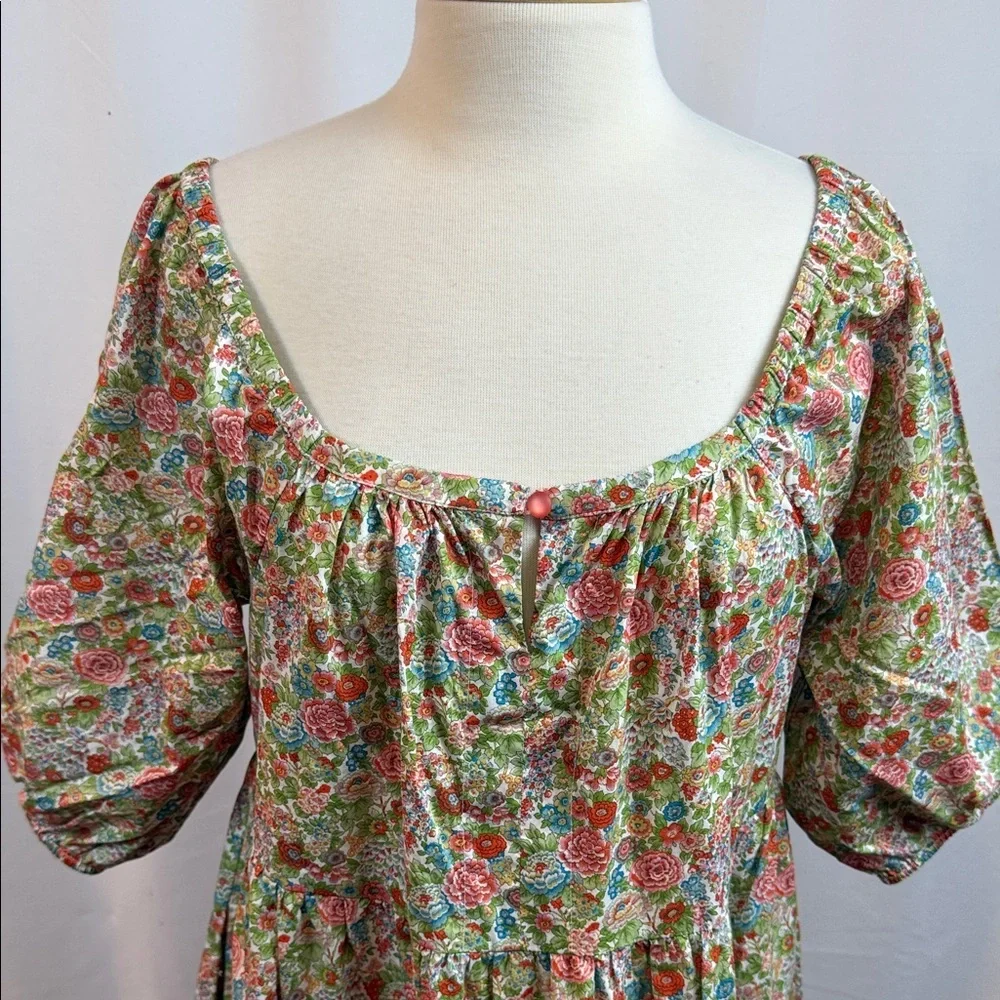 Roller Rabbit Floral Maxi Dress - Like New - Picture 3 of 11